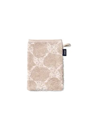 JOOP | Waschhandschuh CORNFLOWER 16x22cm Rose | beige